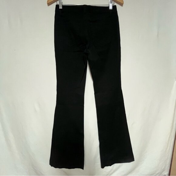 Michael Kors Black Stretch Flared Leg Pants - Tall - Picture 10 of 14